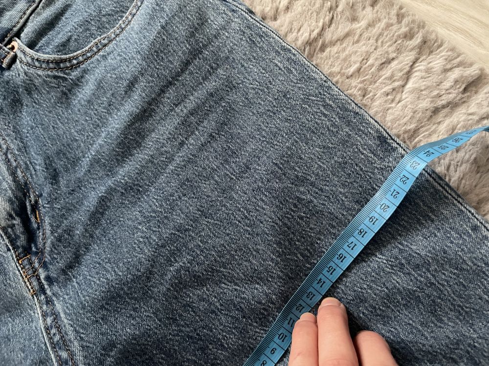 Jak nowe ciemne jeansy z wysokim stanem h&m