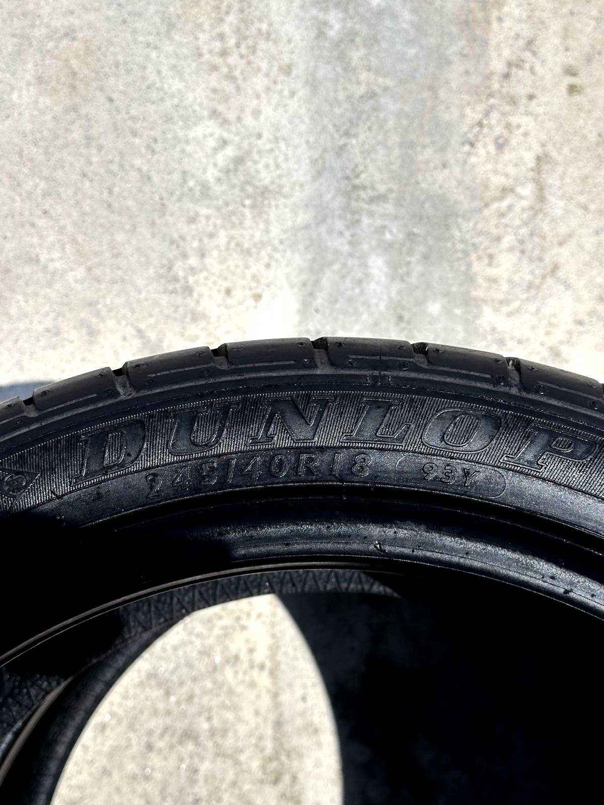 Pneus Dunlop SP Sport 01 - 245/40/18 - Como NOVOS