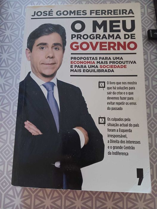 O meu programa de governo