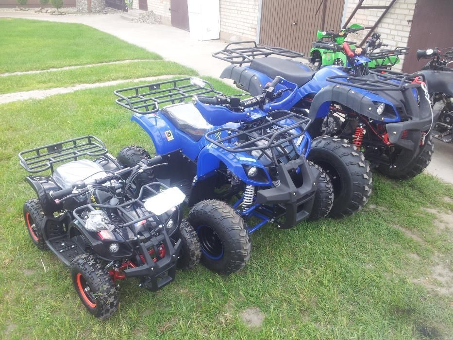 Mini Quad elektryczny 800W solidny wykonany