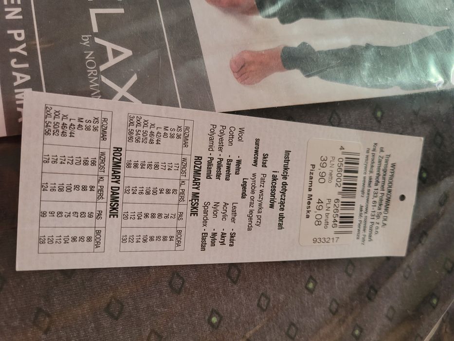 Piżama męska 52 , świetna jakość, odbiór osobisty, przesyłka OLX.