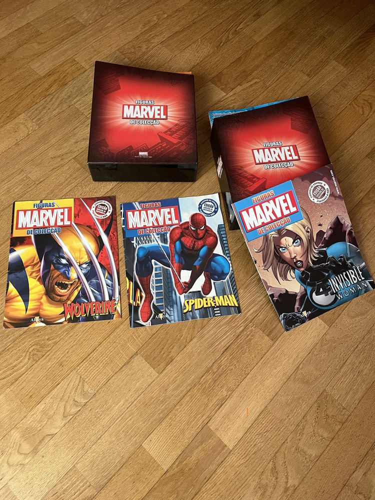 Bonecos da colecao marvel