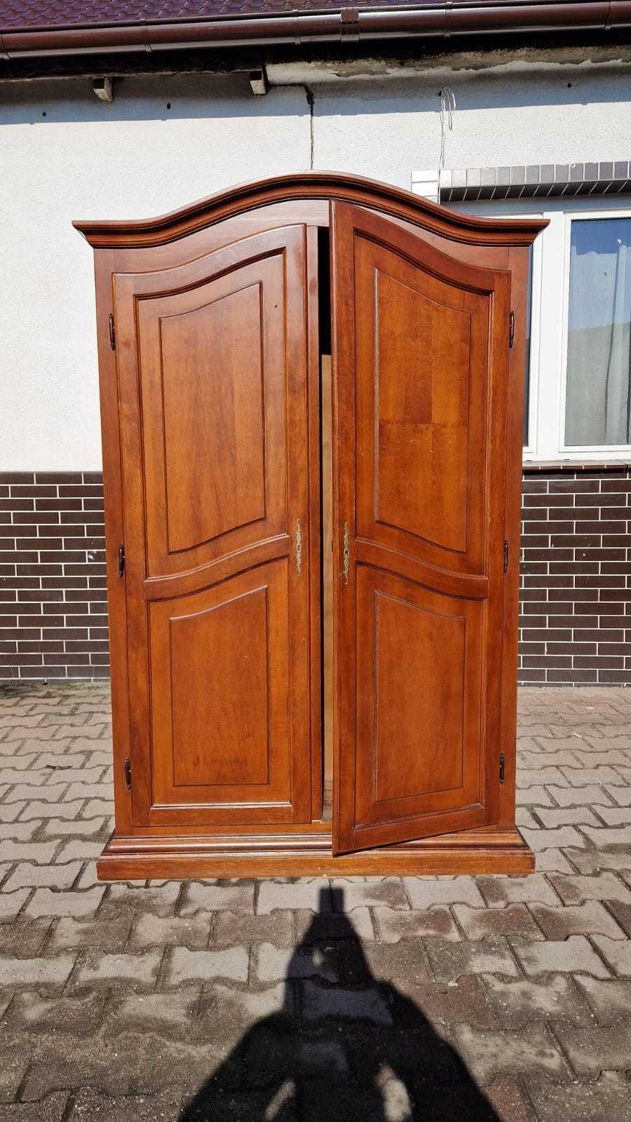 Szafa antyczna drewniana antyk drewno szafa dwudrzwiowa z drewna mahoń