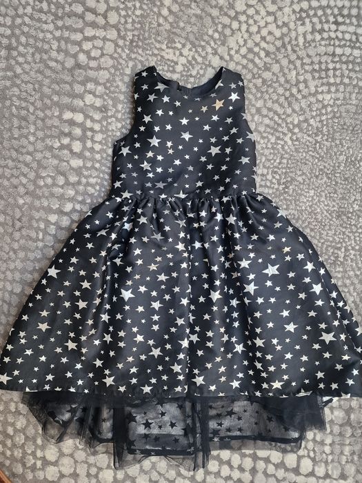 Sukienka dziewczęca balowa r. 134 H&M