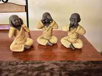 Estatuetas Monges da sabedoria