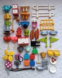 Конструктор детали кубики пластины Лего дупло оригинал