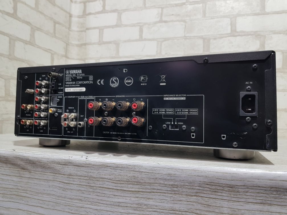 Стерео підсилювач/ресивер YAMAHA R-S700,*2x160 Вт, б/у з Німеччини