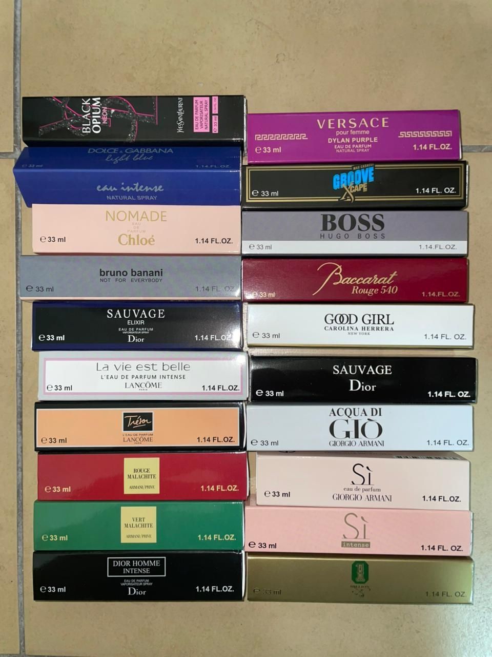 Perfumy 33 ml Duży Asortyment