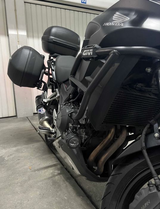 Honda cb500x preta