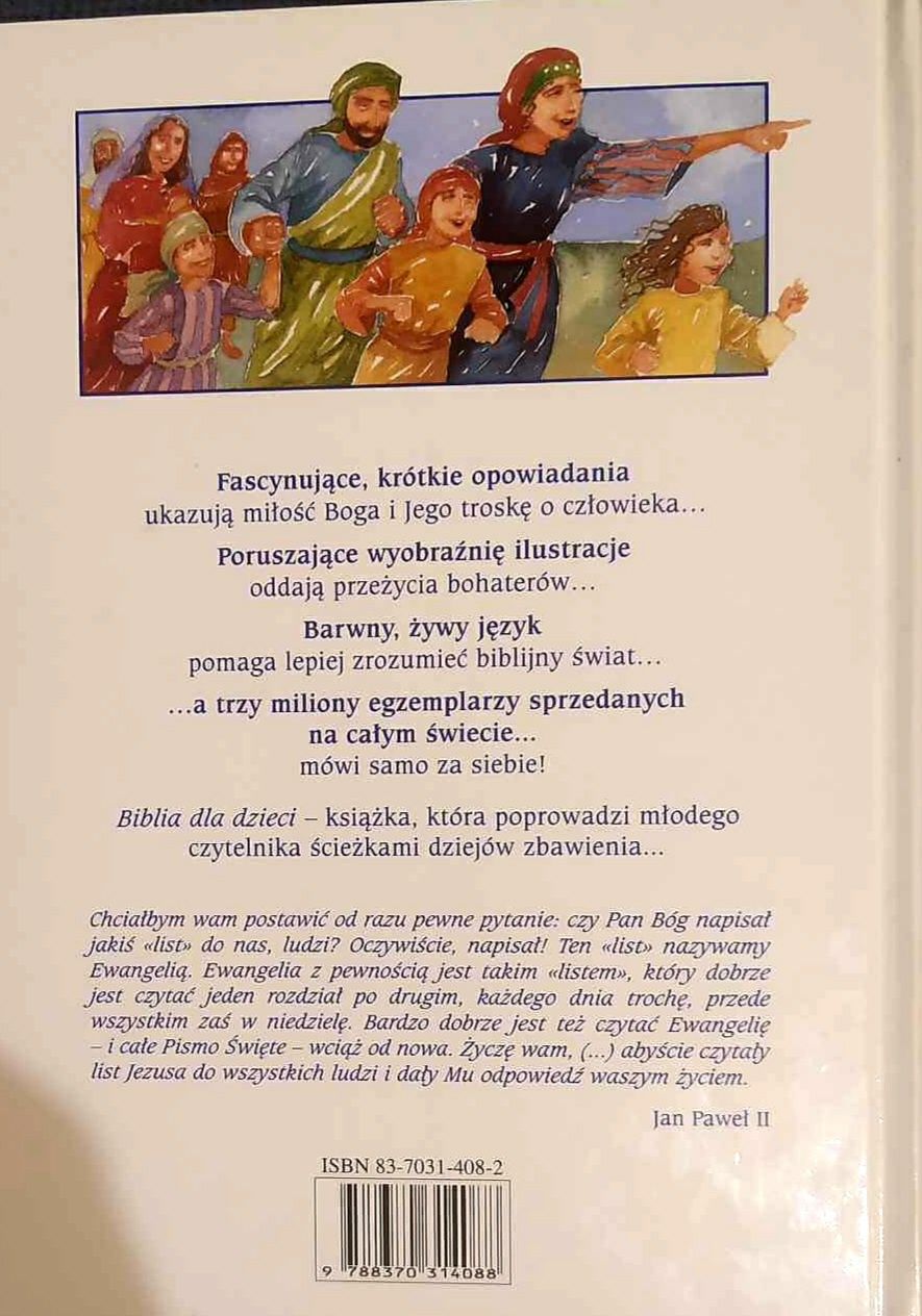Biblia dla dzieci ( w opowiadaniach)