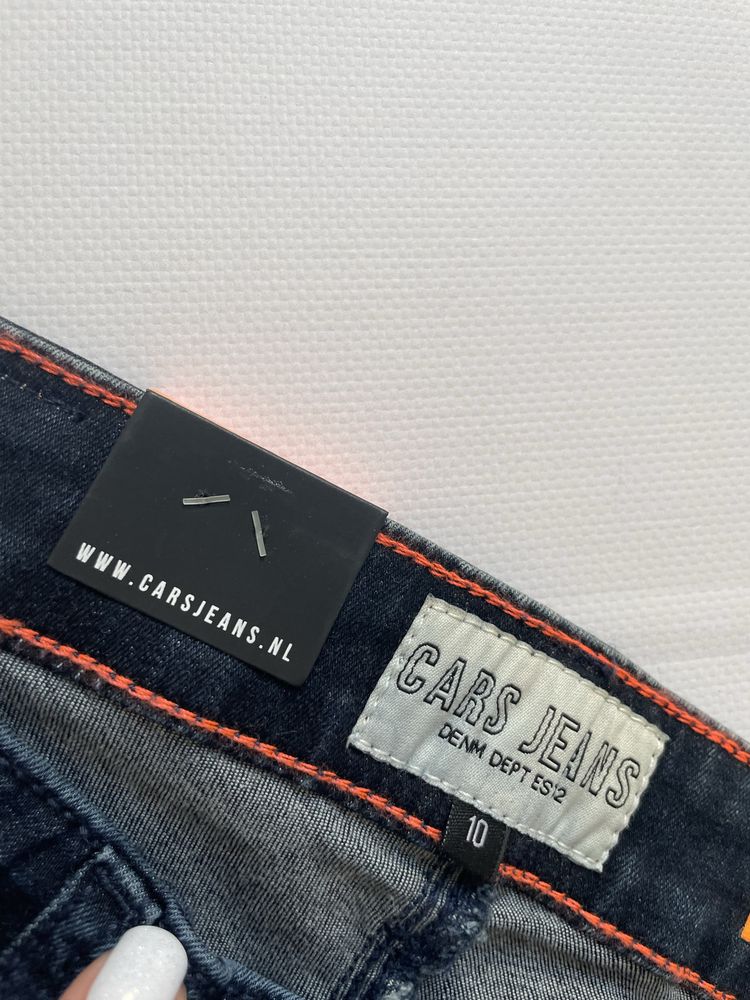 140 Cars Jeans Super Skinny High Rise miękkie jeansy rurki stretch