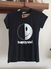 Nowy t-shirt koszulka damska Happysad roz. M