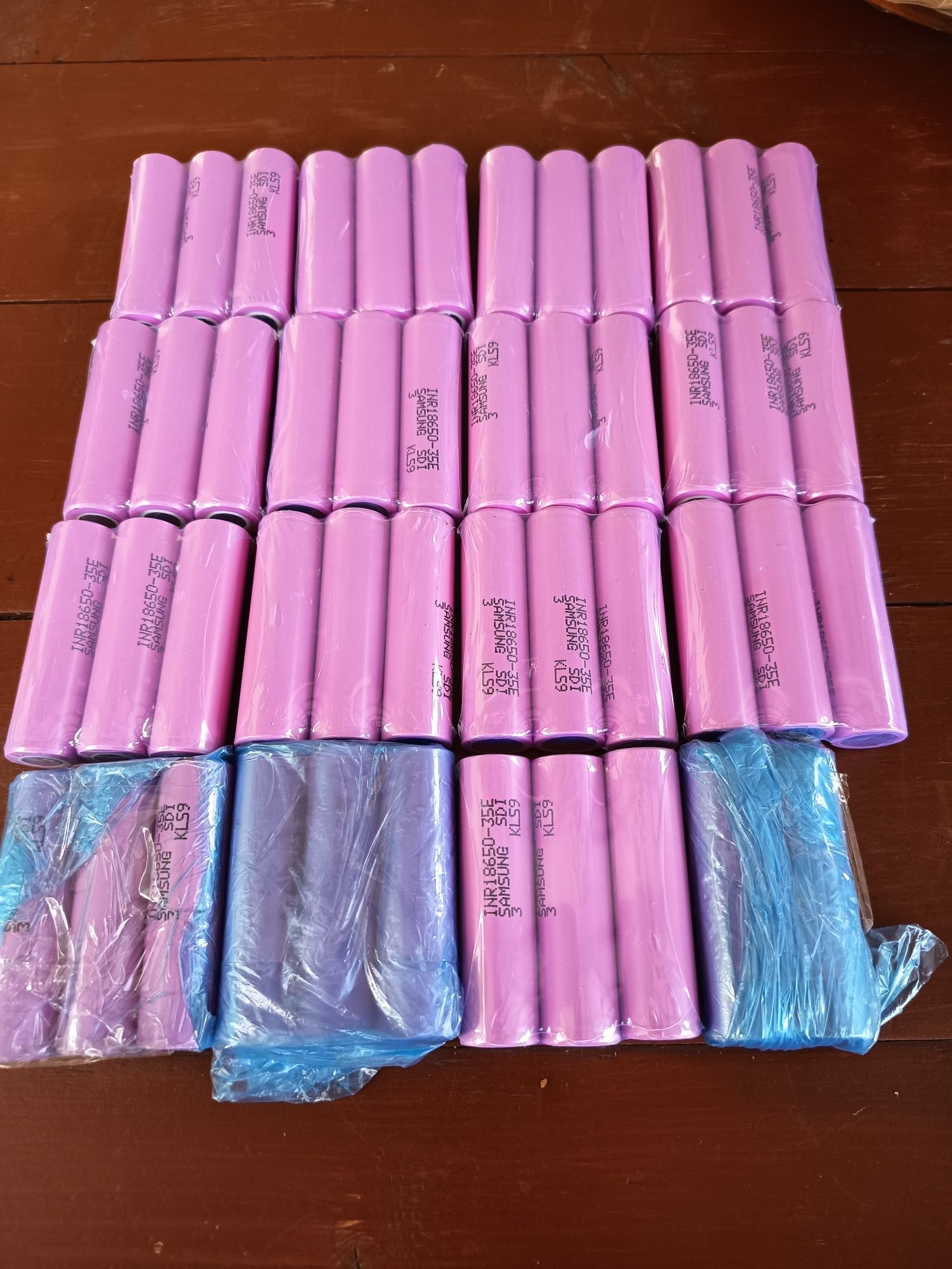 Ogniwa Samsung INR18650 - 35E 3500mAh – 59 sztuk – Nowe