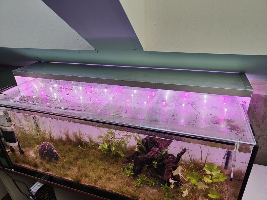 Lampa akwarystyczna power LED 100cm 36w roślinna FS white+ FS różowa