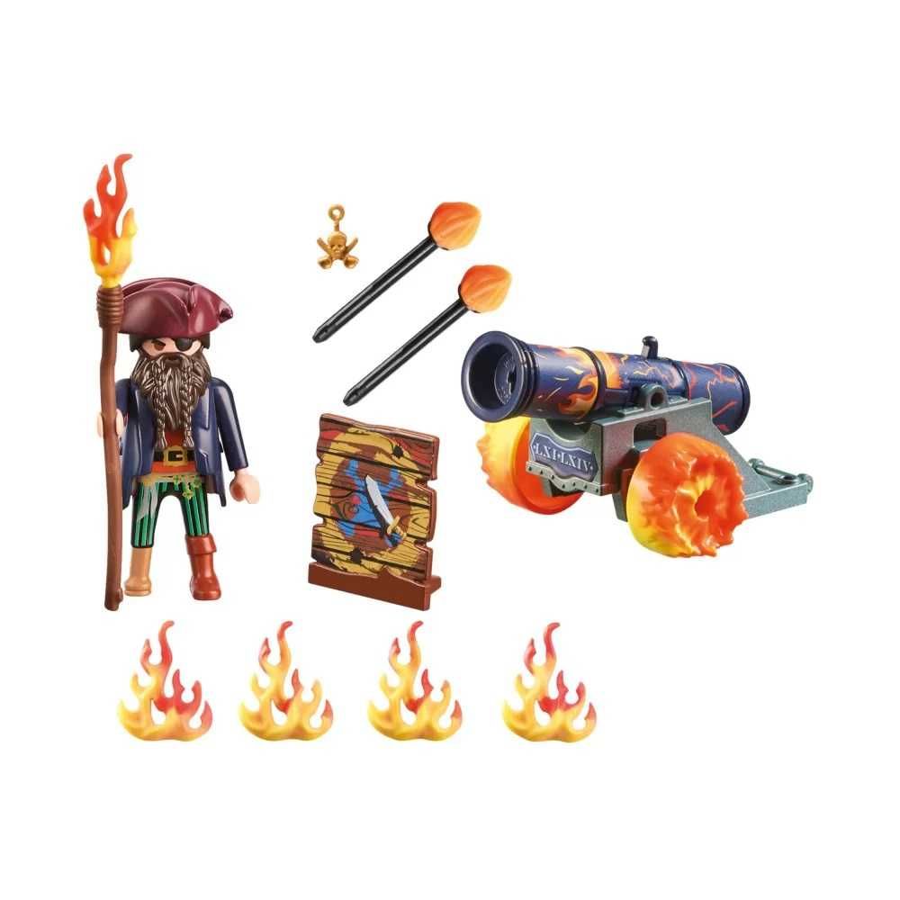 Playmobil Pirates 71189 Zestaw upominkowy Pirat z armatą