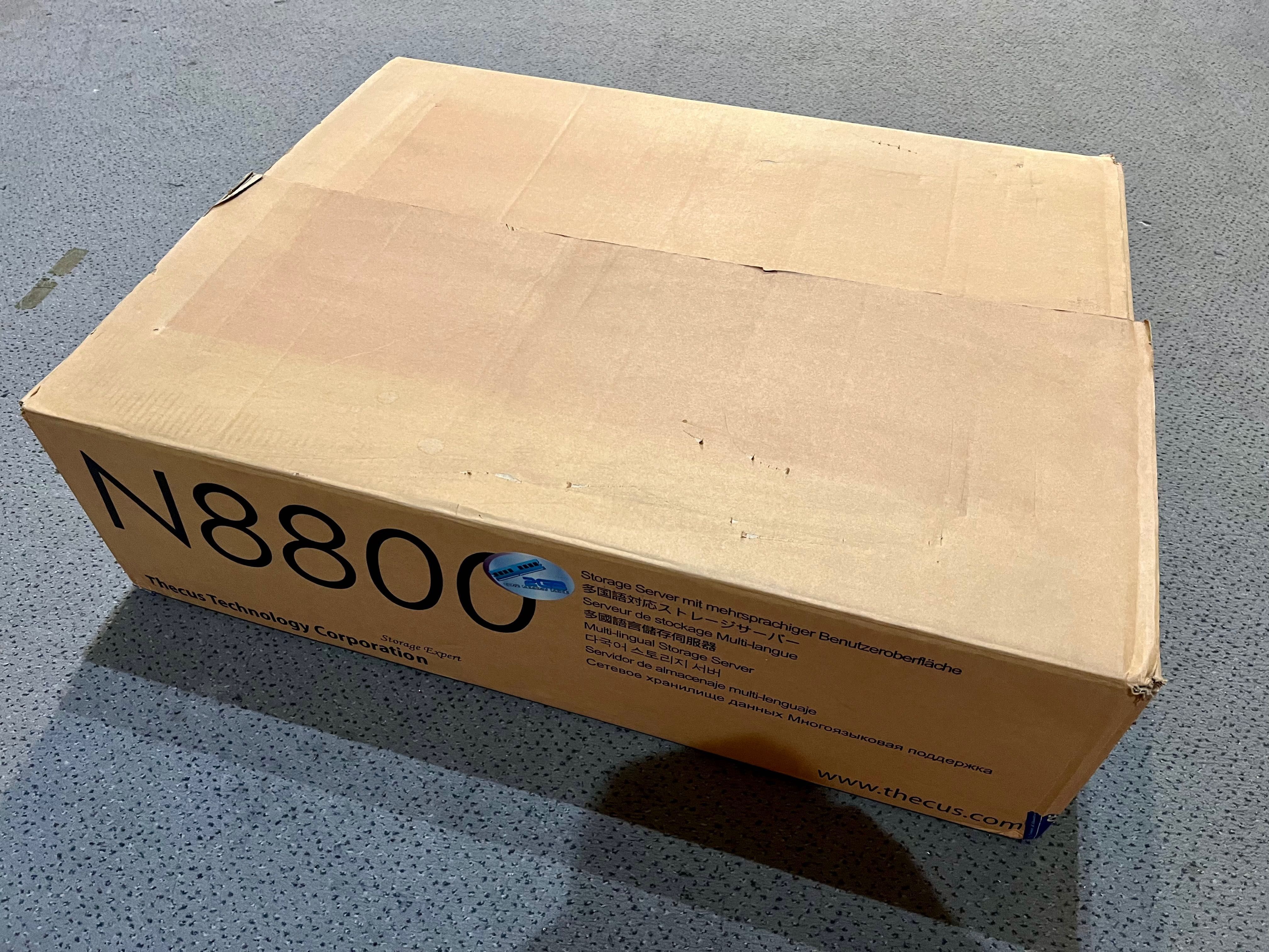 Thecus N8800 NAS Dysk sieciowy RACK 19”