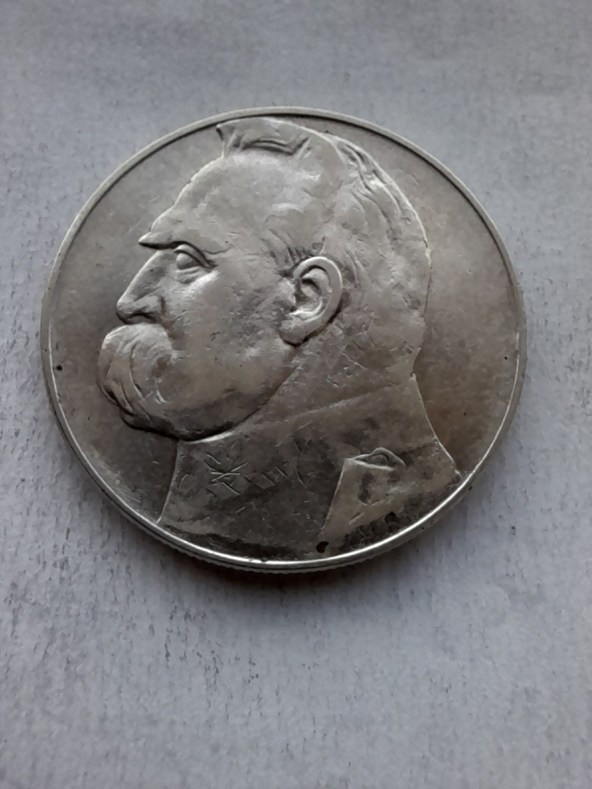 Moneta--10zł Piłsudski--1934-srebro