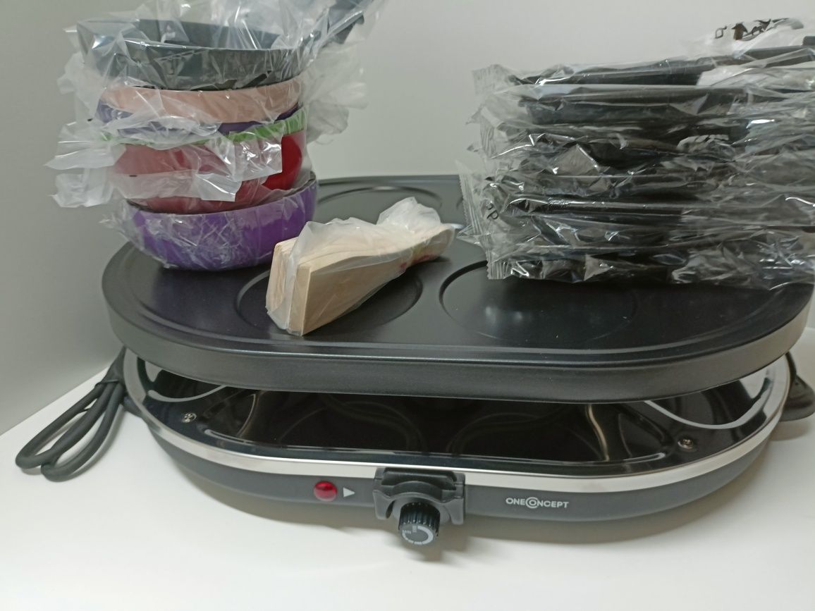 Grill elektryczny stołowy Raclette One Concept Woklette