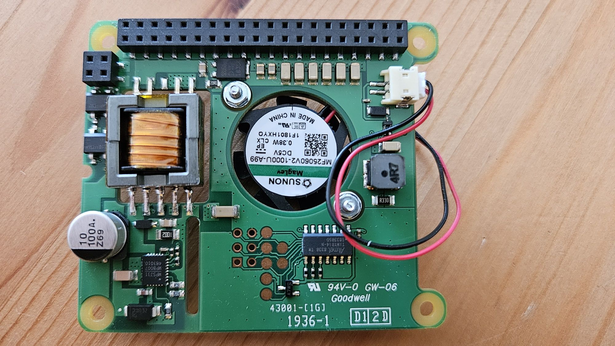 Raspberry Pi 3 B+ PoE HAT - novo sem uso