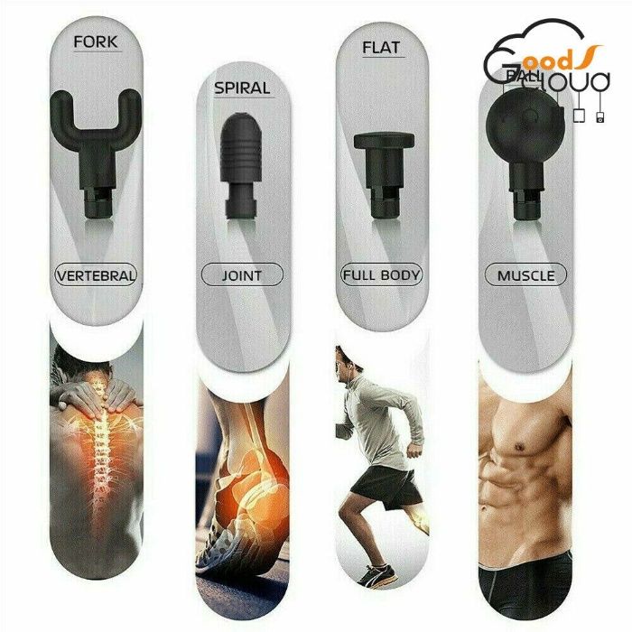 Massage gun pistola de massagem Massageador percussão prenda de natal