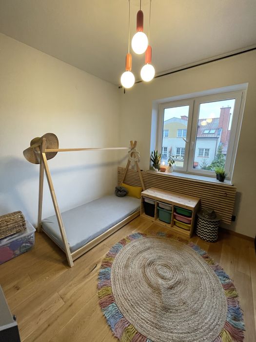 Łóżko typu tipi dziecięce 90x180 cm + materac