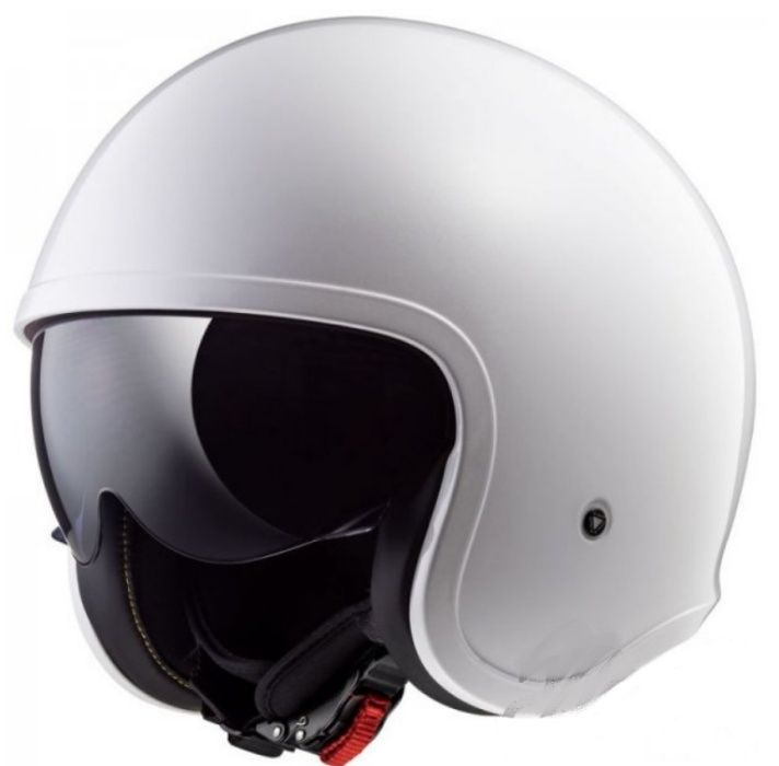 Nowy Kask LS2 SPITFIRE Black Biały Otwarty CHOPPER