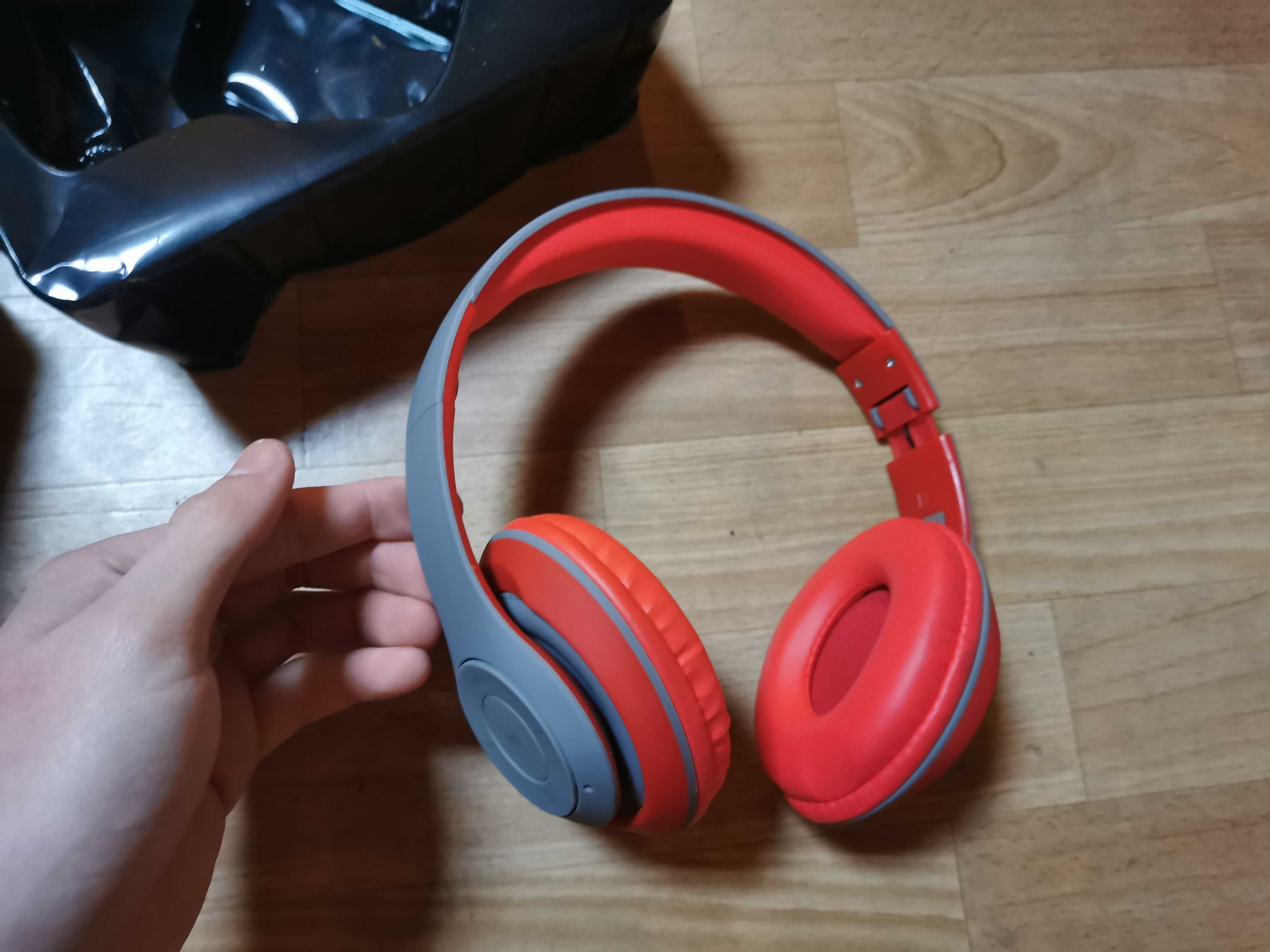 Słuchawki Bluetooth FREESTYLE FH0916GR Szaro/Czerw