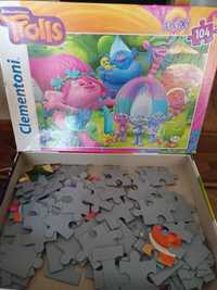 Puzzle Trolls 104 elementów