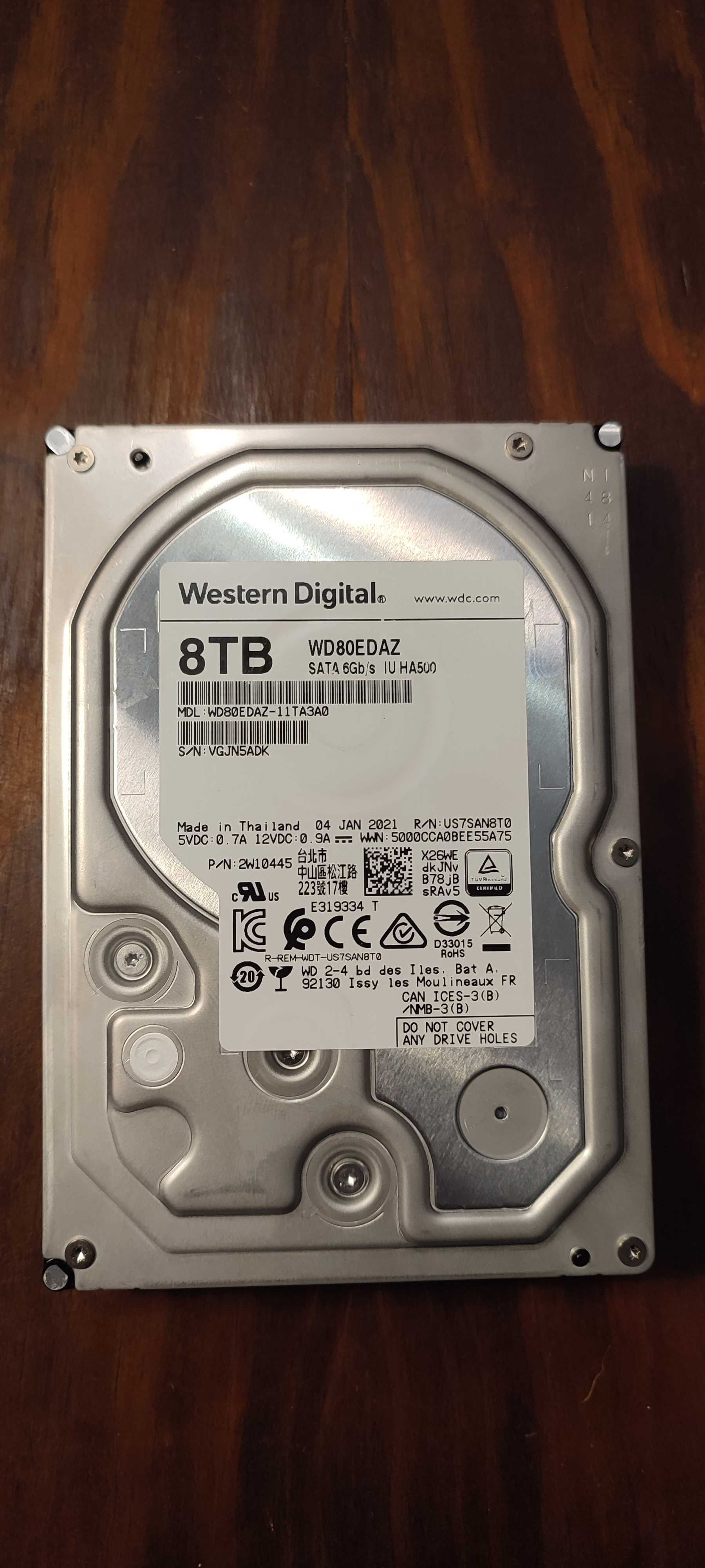 Disco Western Digital 8 TB 3.5