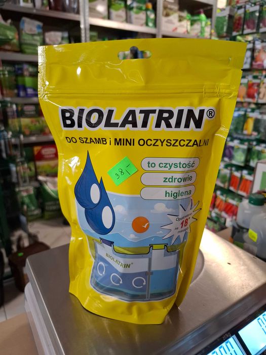 BIOLATRIN preparat do szamb i mini oczyszczalni produkt Polski