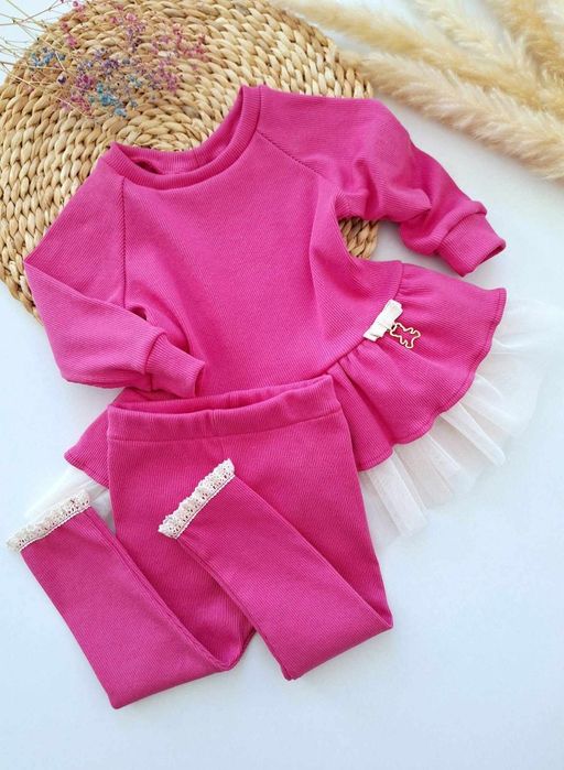 Bluzo tunika i legginsy