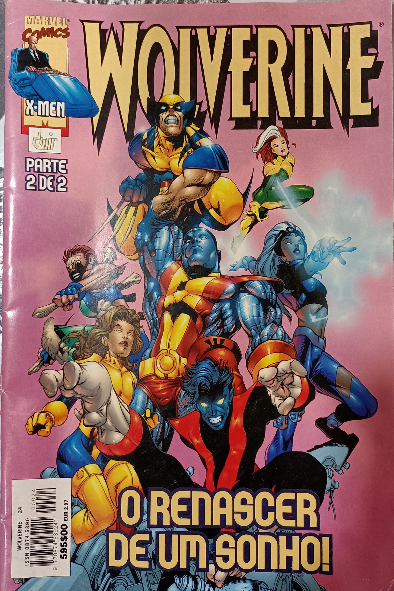 Revista Wolverine #24 parte 2/2 da coleção Devir