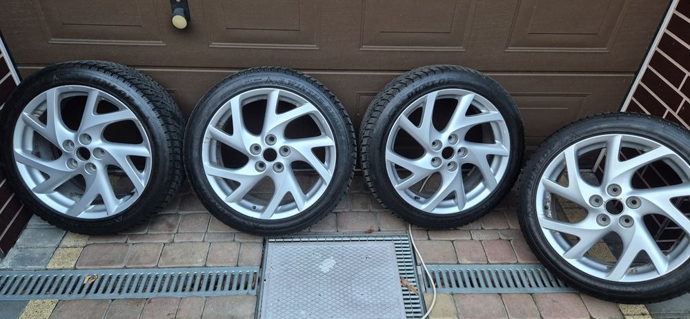 Mazda 6 Alufelgi OE oryginalne 18 cali opona zimowa Dunlop 225/45r18