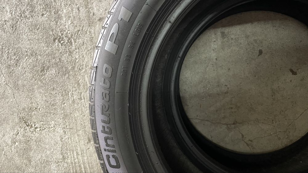 Pneus 195/55r16 Pirelli Cinturato P1 com 85% piso