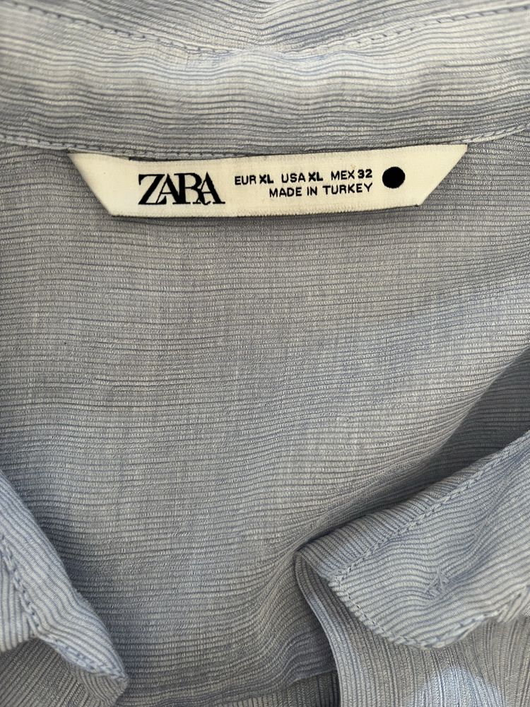 Blekitna koszula firmy  z kolekcji Zara