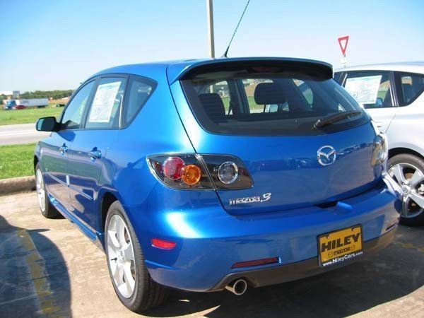 Спойлер на крышу Мазда 3 Хэтчбек Козырек на заднее стекло Mazda 3 Hb