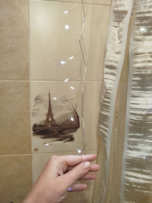 Led гирлянда штора