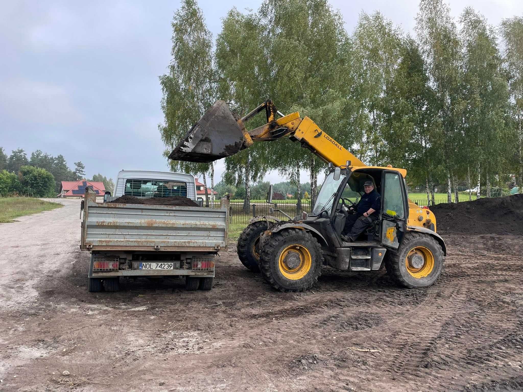 Ziemia ogrodowa 3,5 m3 do trawników i warzywniaków 550zł z dostawą