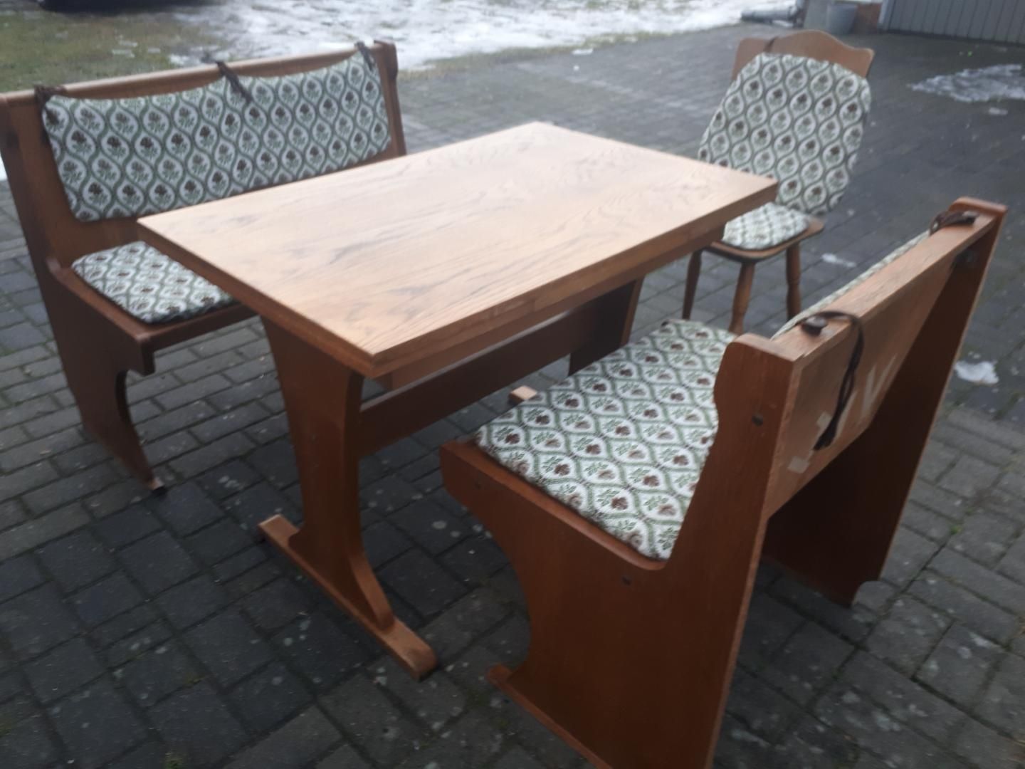 Ławki kuchenne  narożnik kuchenny z rozkładanym stołem