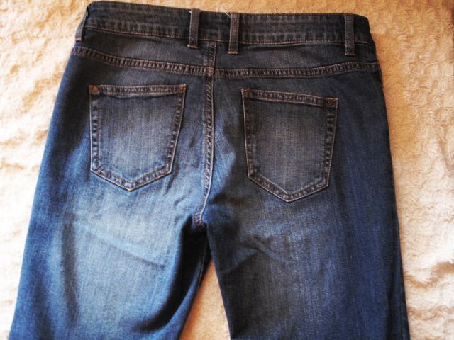 Spodnie damskie jeans z PRZETARCIAMI ubrane 1 RAZ ! rozmiar 38