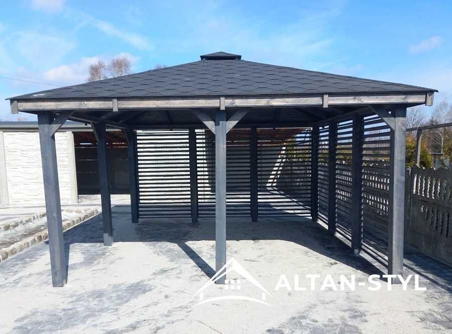 Altany, altanki, wiaty, altana ogrodowa EWELINA 3x3m PRODUCENT