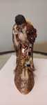 Estatueta cerâmica O Beijo. Gustav Klimt