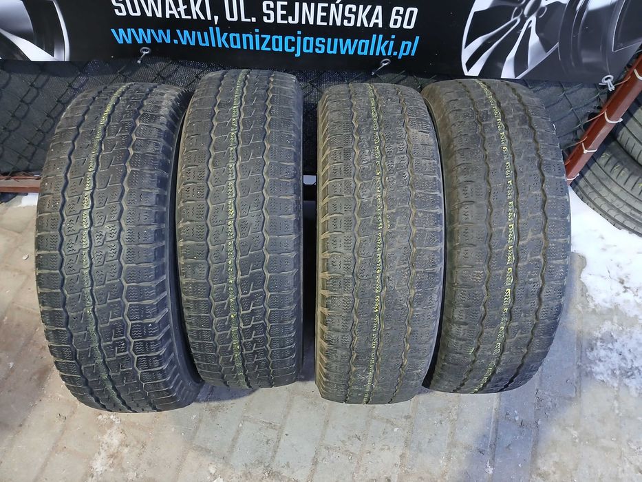 4x używane opony zimowe 215/70 R15C Firestone Gwarancja Montaż