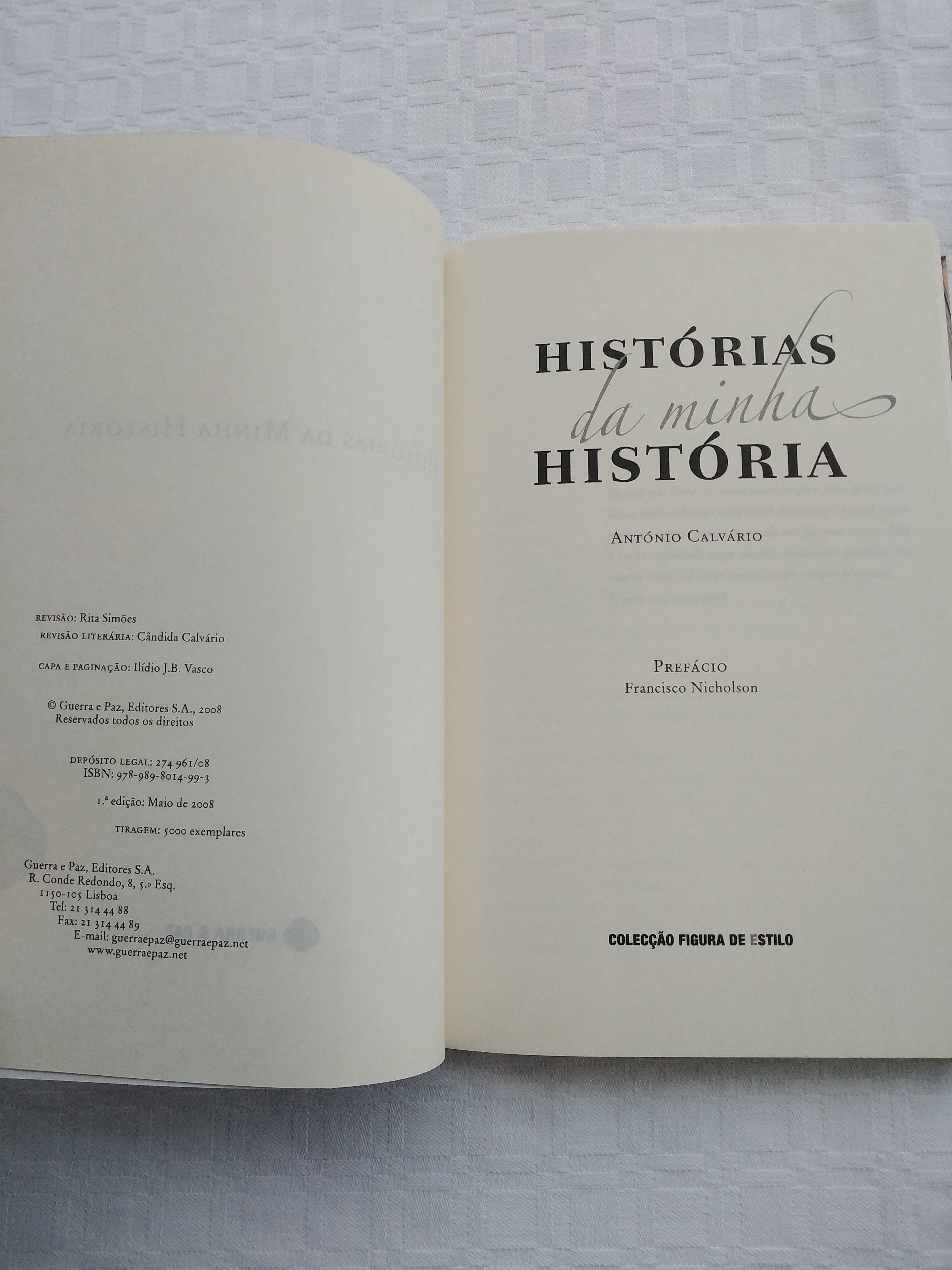 Livro António Calvário