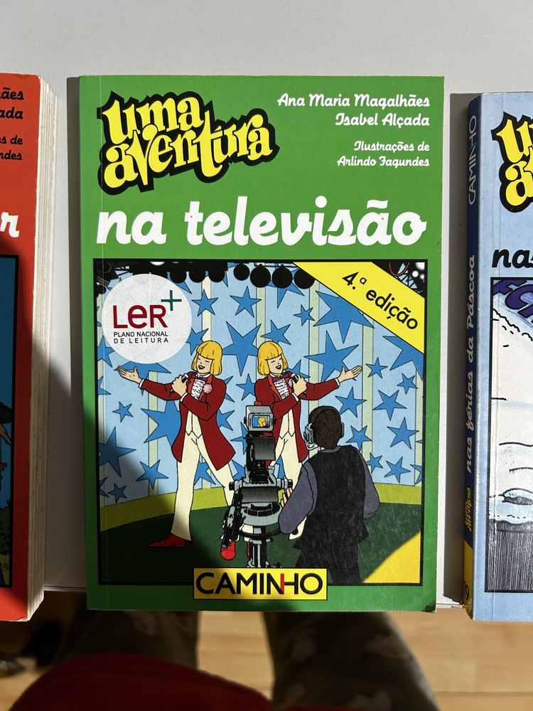 Livro Uma Aventura na televisão