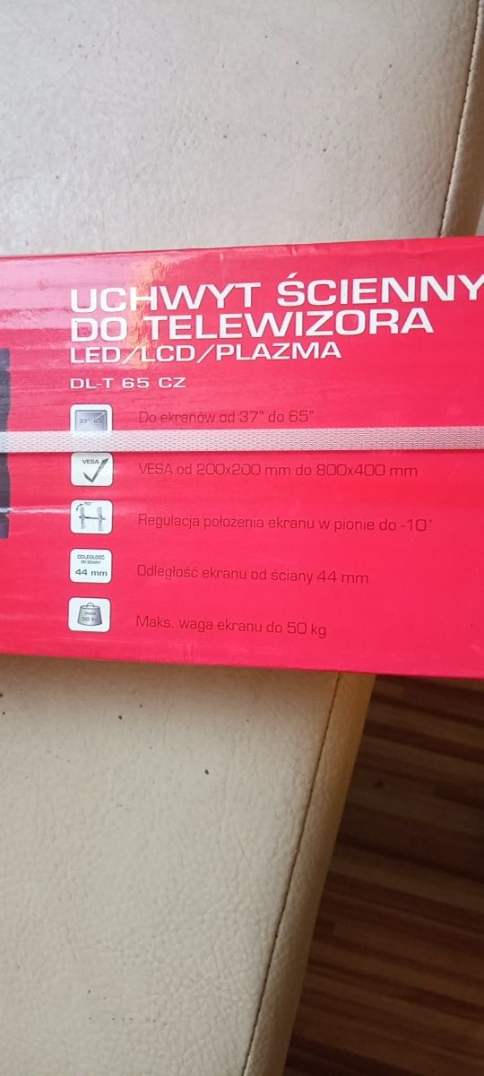Uchwyt do telewizora wieszak