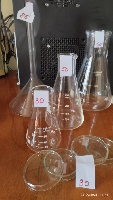 Колба лабораторная коническая 1000мл