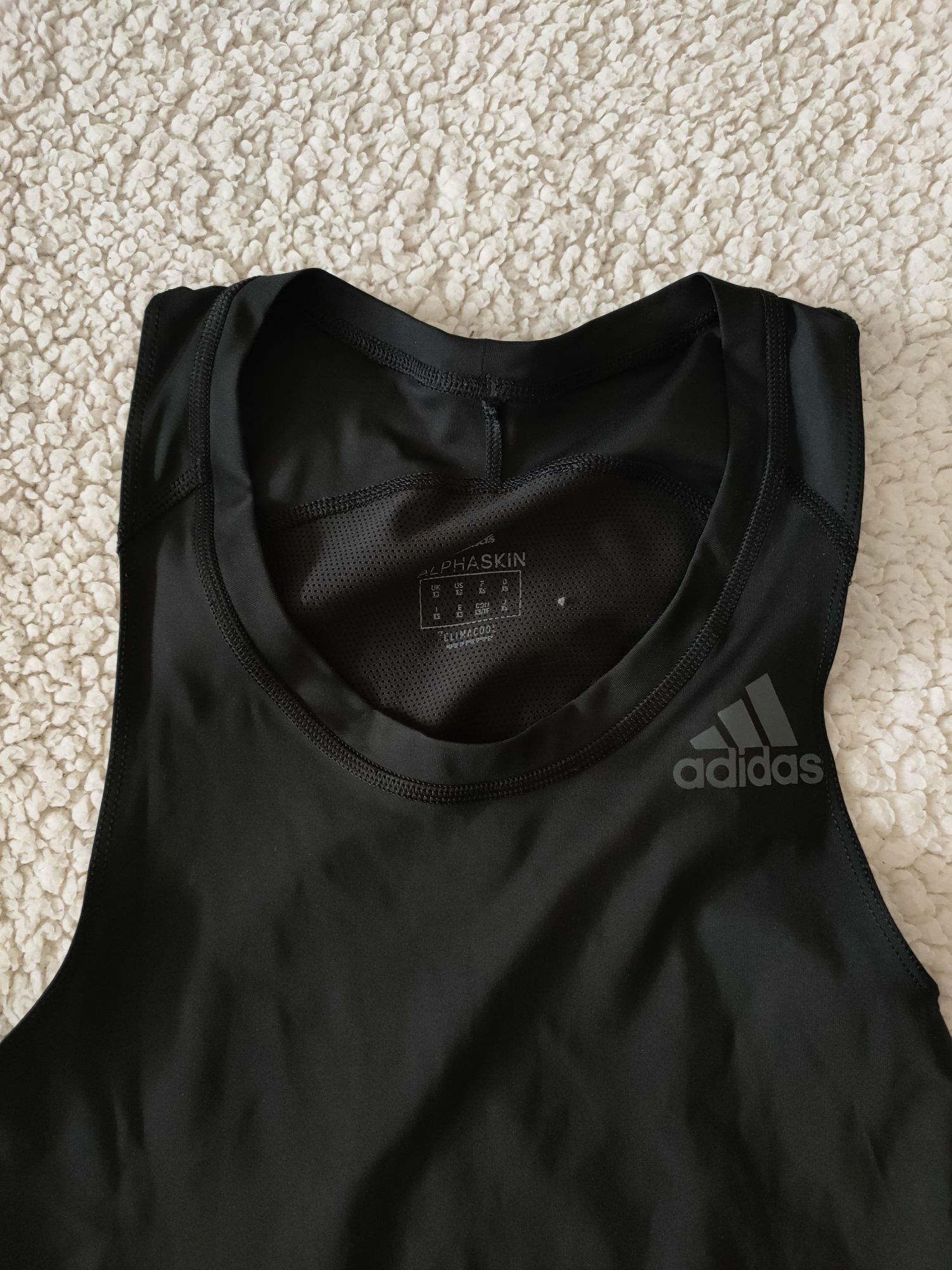 Obcisły bezrękawnik Adidas męski koszulka na ramiączka sportowa