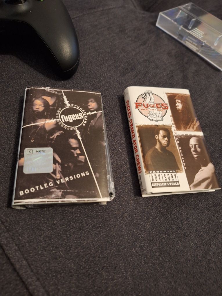 Kasety rap Fugees , nas, dre, Snoop, onyx, wu tang, redman , ice cube