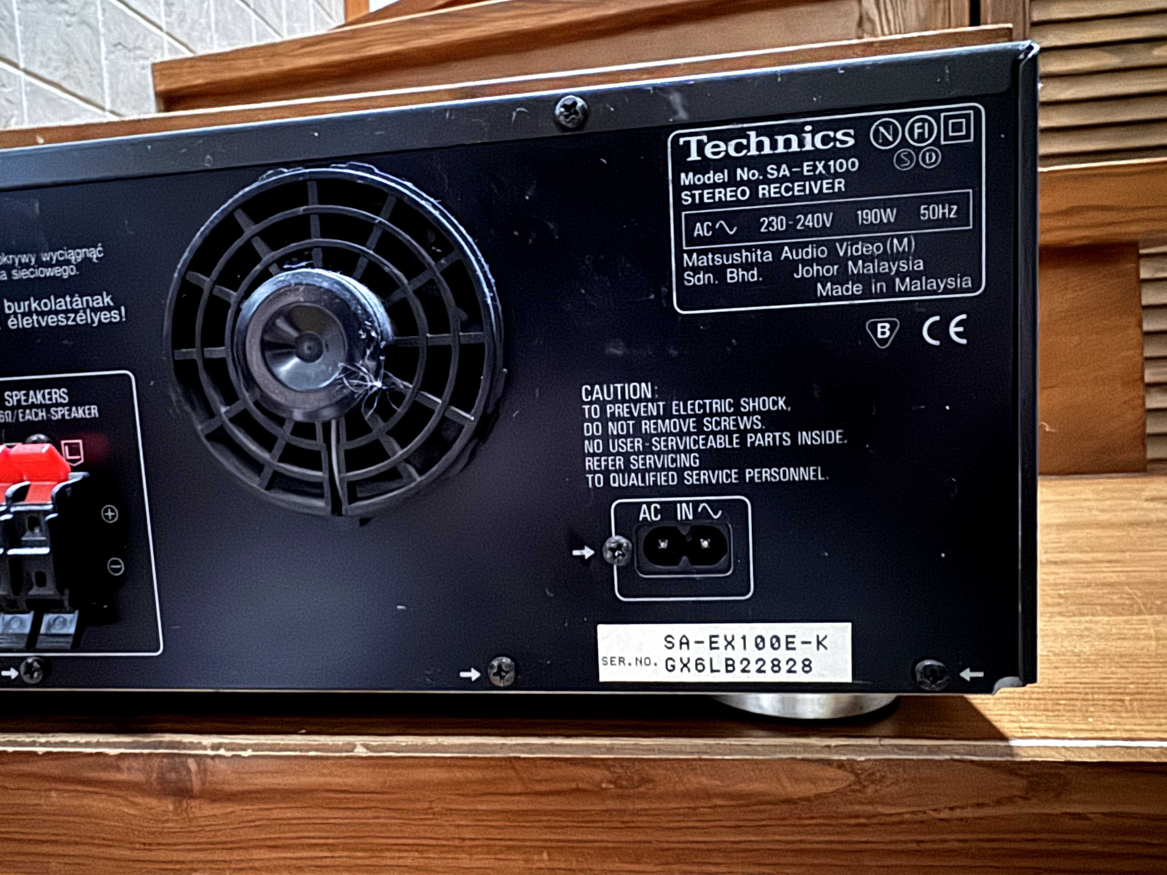 Amplituner stereo Technics SA-EX100